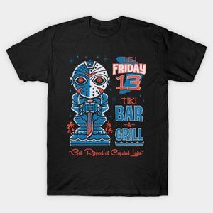 Tiki 13 - Jason Voorhees T-Shirt by Nemons